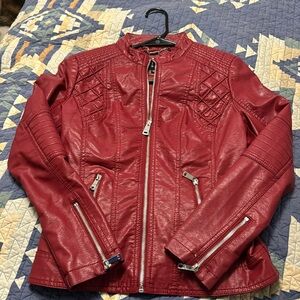 Red Leather Jacket